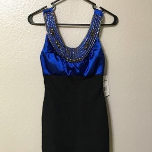 Cocktail form fitting dress